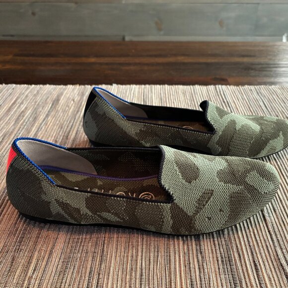 ROTHY’S | The Loafer Olive Camo Women Size 8 - Picture 5 of 6